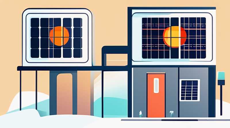 How to charge solar energy outdoors in winter