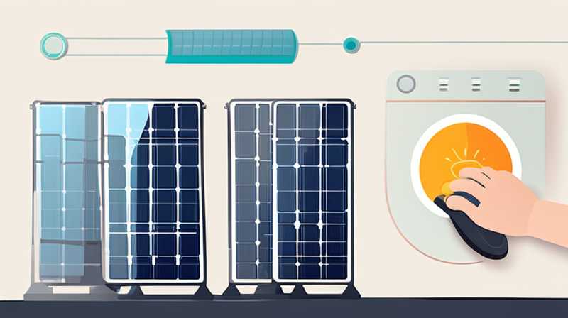 How to clean the throttle of solar panels