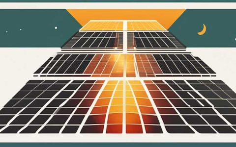 How to lay flat solar panels