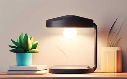 How long can a small solar desk lamp last?