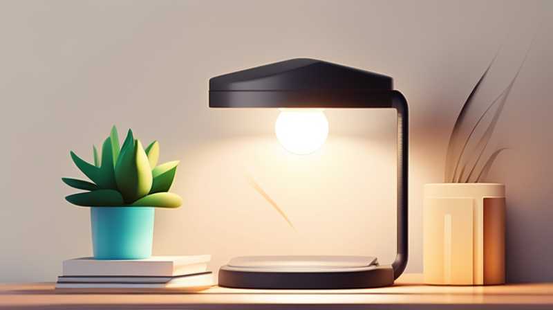 How long can a small solar desk lamp last?