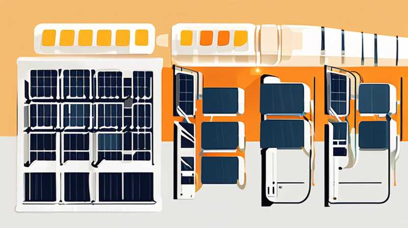 How can solar energy be placed far away?