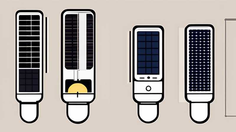 How to disassemble an indoor portable solar light