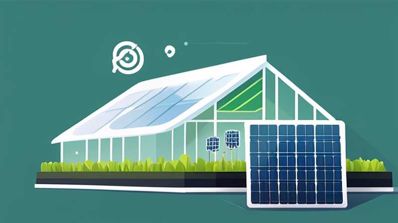 How much does one acre of solar greenhouse cost?