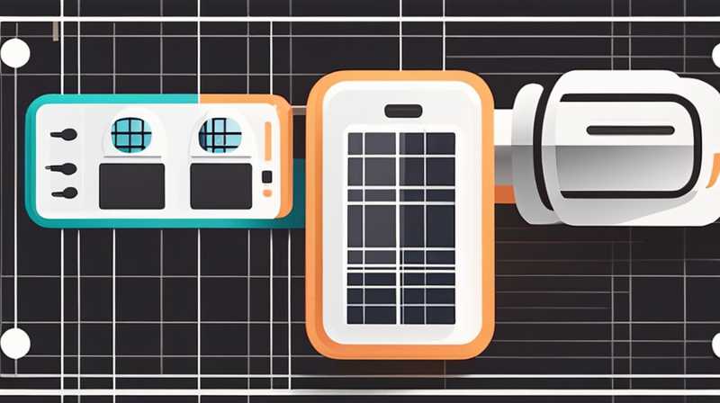 How to connect a motor with a solar panel