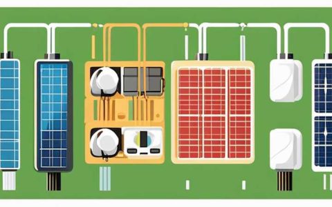 How to connect the four wires of solar energy