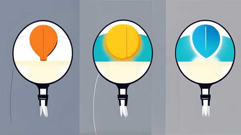 How to make a solar lamp wick from a balloon