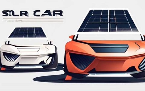What sports car has a solar panel on the roof?