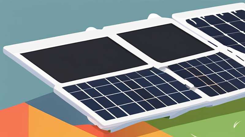 What is the minimum current of a solar panel?