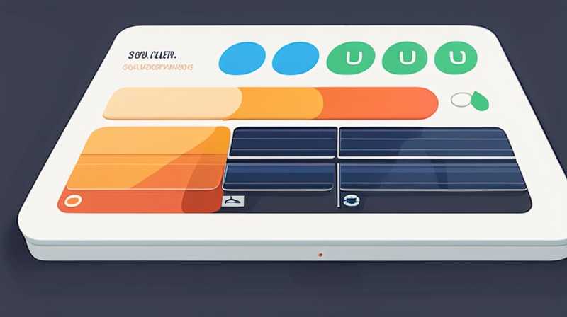 How to calculate solar panel usage