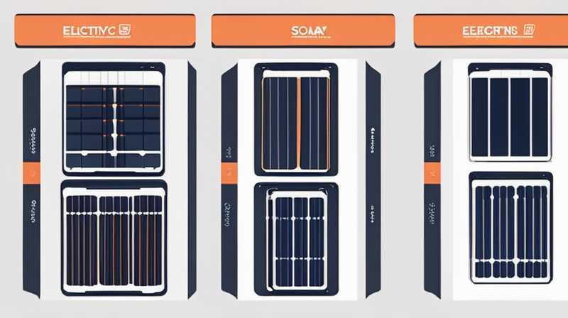 How much electricity can outdoor portable solar panels generate in a day