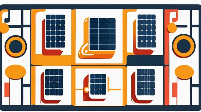 How much power do solar panels have in series