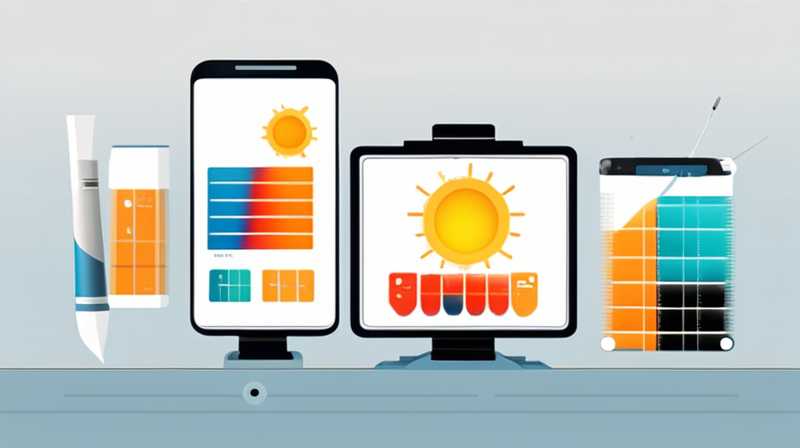 How to repair solar liquid level display