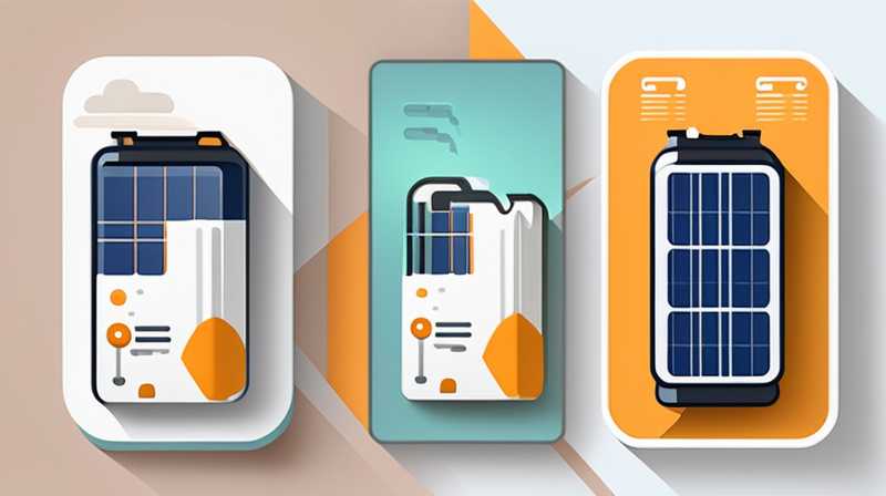 What batteries are used for solar maintenance?