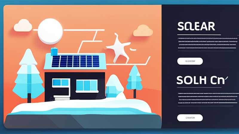 How much electricity does solar energy use in winter?