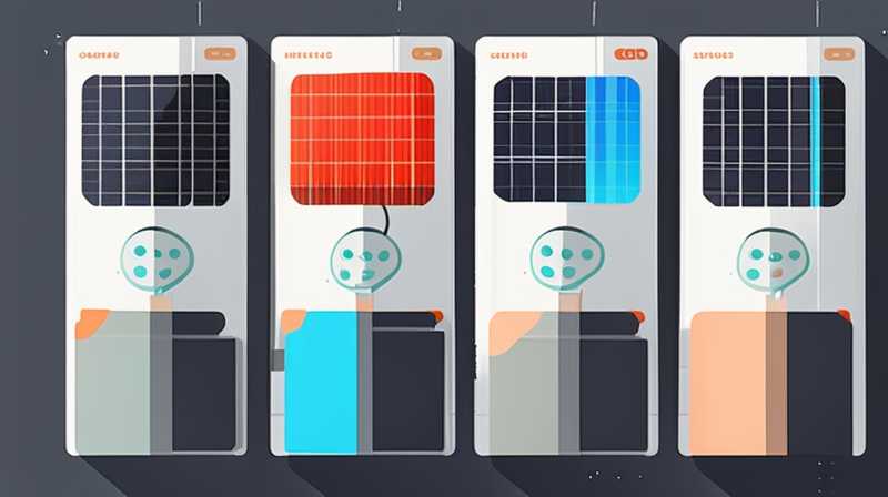 Which end of the solar panel is positive and negative?