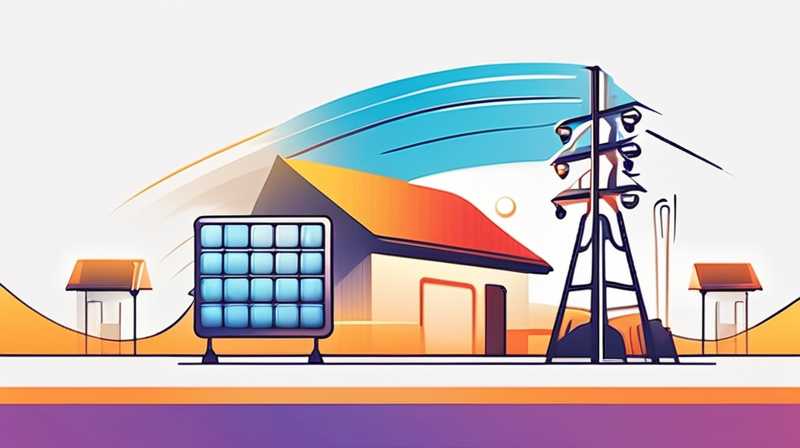 How to design solar power grid connection