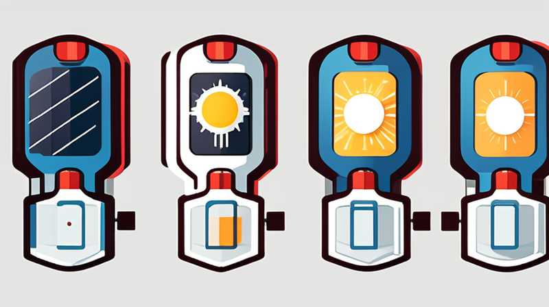 How to disassemble the solar flash light