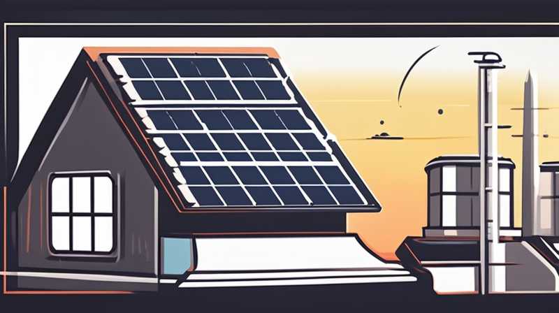 What to do if the rooftop solar panel is loose