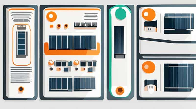 How to install the solar panel circuit