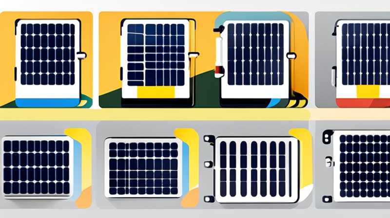 What is the output current of a 20w solar panel?