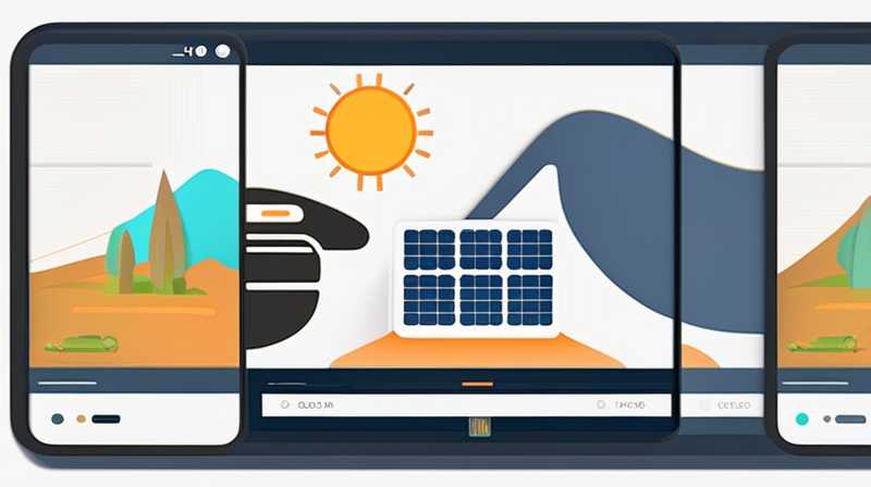 How to connect solar charging pile