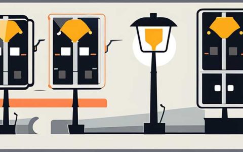 How many watts does a large solar powered street light have?