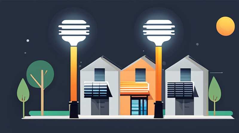 How many degrees can solar street lights reach?