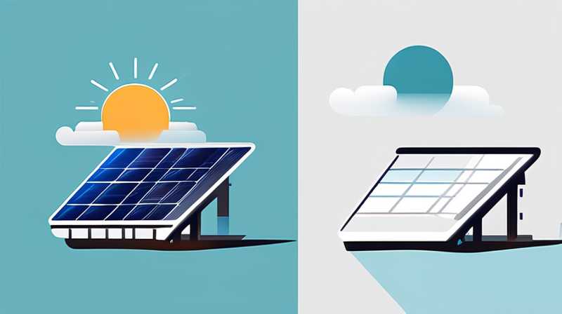 How many degrees can solar energy rise in one afternoon?