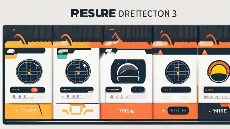 Solar energy detection of appropriate tire pressure