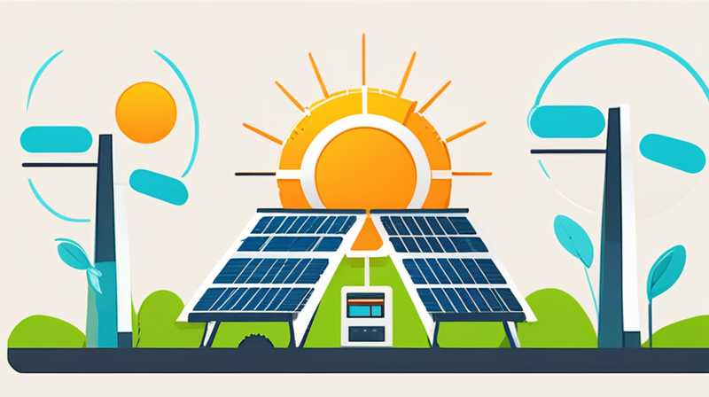 How to set up control of solar power generation