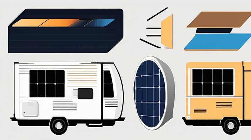 How to equip RV with solar panels