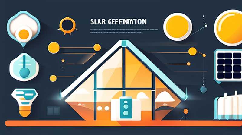 What is the maximum wattage of solar power generation?