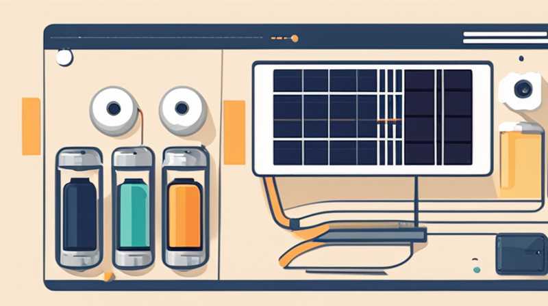 How to set up solar powered instrument