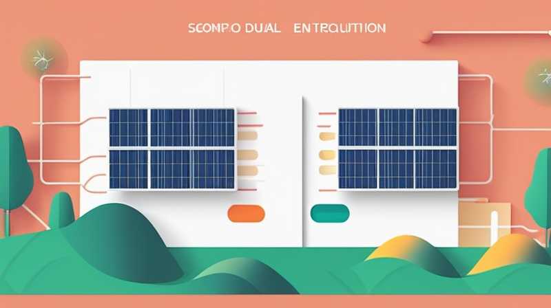 How to install dual solar energy