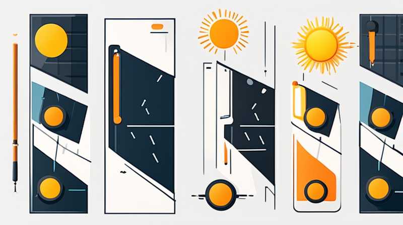 How to break down a solar panel