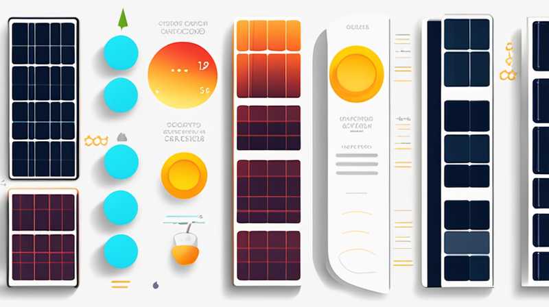 How many degrees is normal for split solar