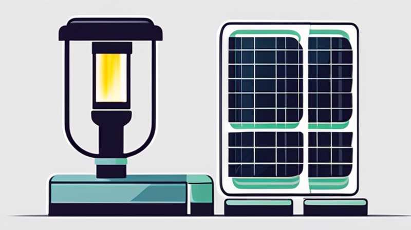 How to install solar lights for electrical appliances