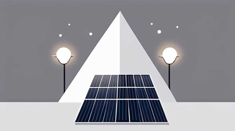 How to install small solar light panels