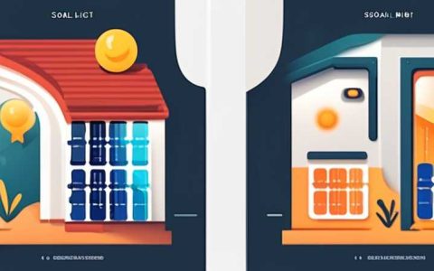 How did the solar light get damaged?