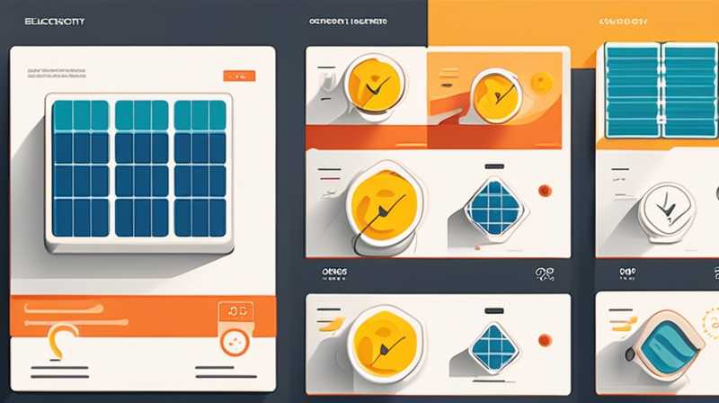 How to store electricity from solar power