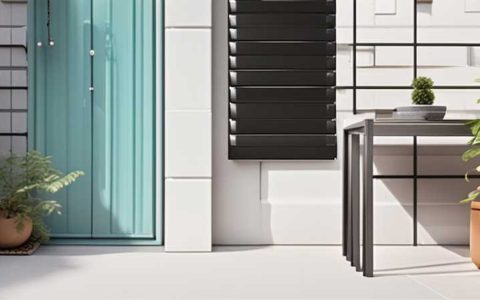 What color should the solar balcony cabinet be?