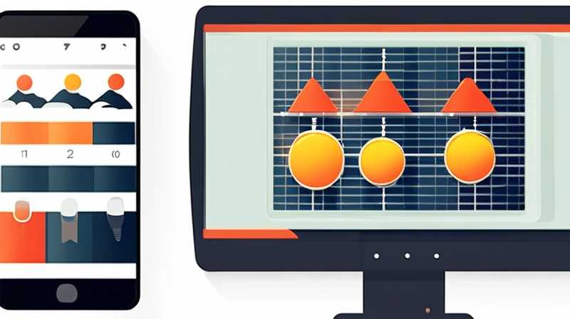 How to set the temperature of GB solar panel