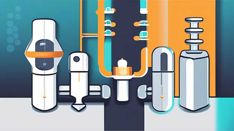 How to disassemble the electronic valve of solar energy