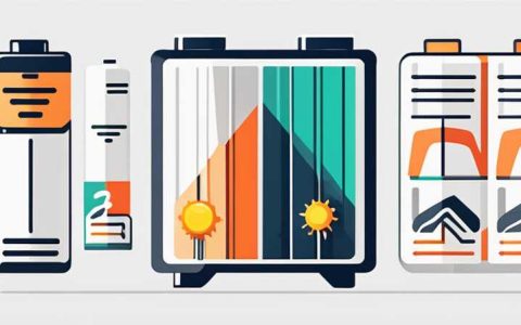 What kind of batteries are generally used in solar energy