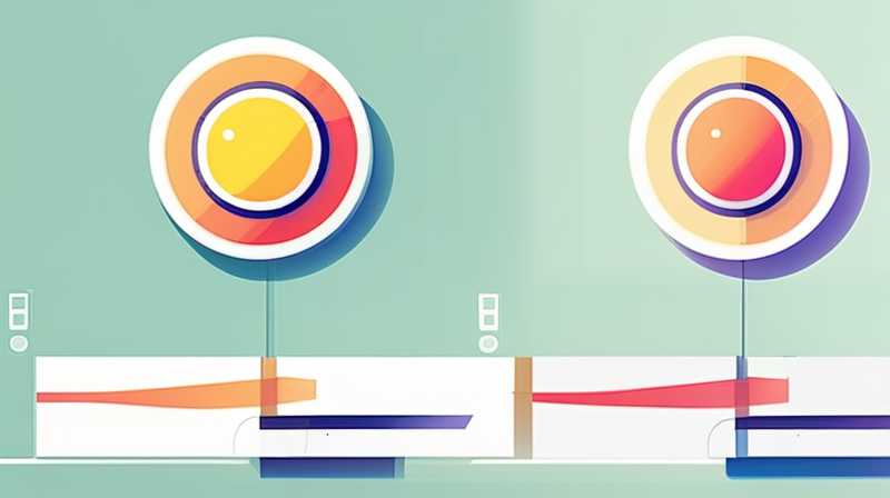 Which solar cell is better for colored lights?