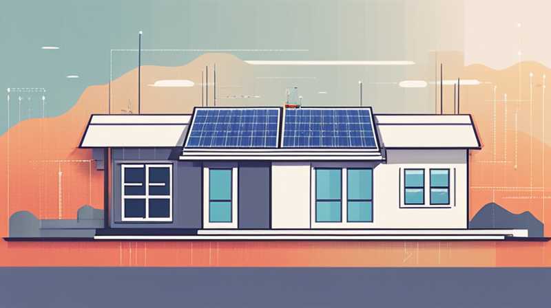 How many volts of solar power can a rooftop generate?