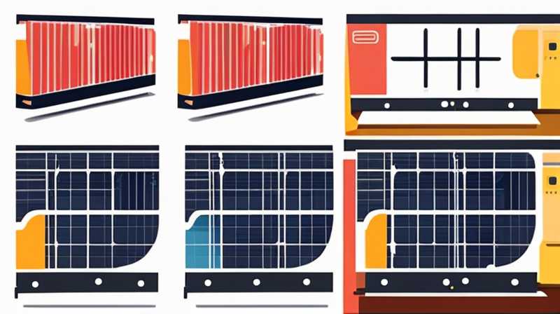 How to install solar photovoltaic panels on pallets