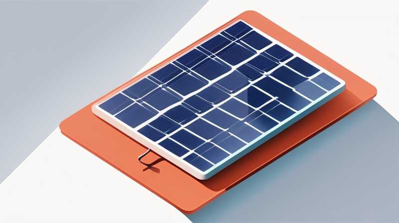 How to disassemble and clean the double-layer solar panel