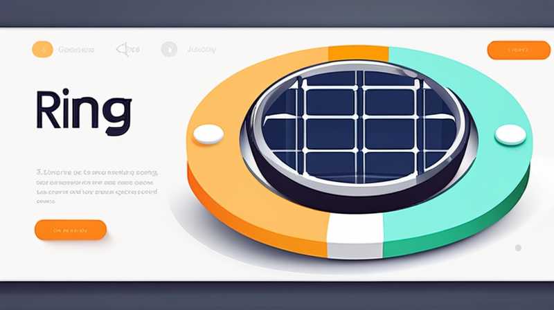 What is the ring that can use solar energy called?